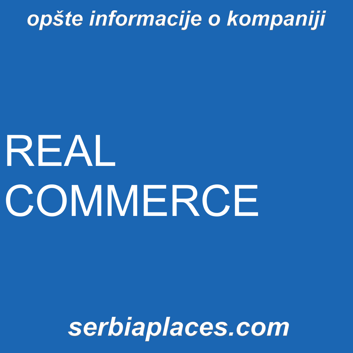 REAL COMMERCE