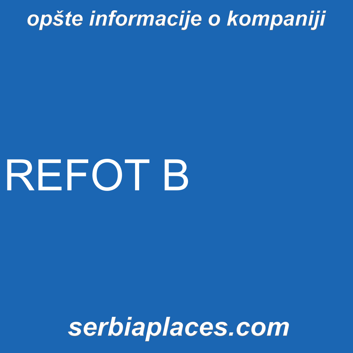 REFOT B