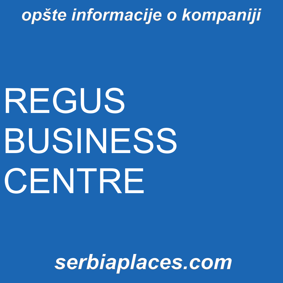 REGUS BUSINESS CENTRE