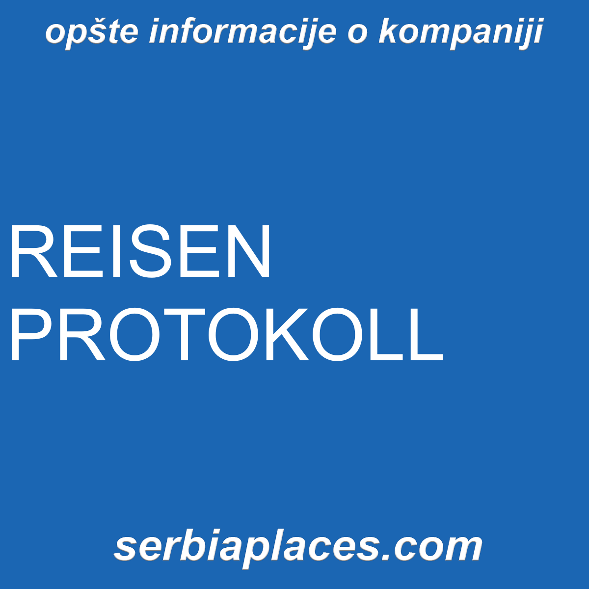 REISEN PROTOKOLL