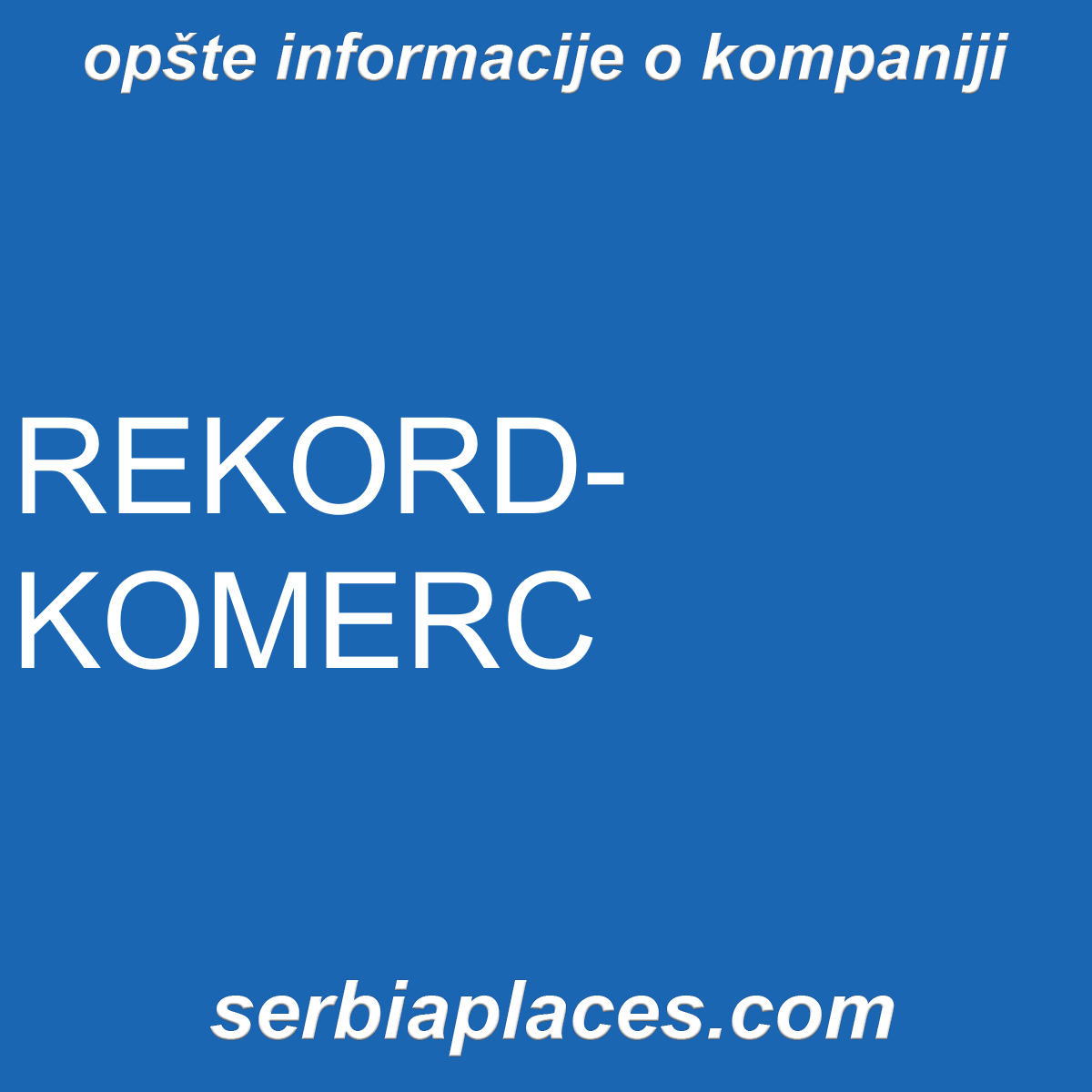 REKORD-KOMERC