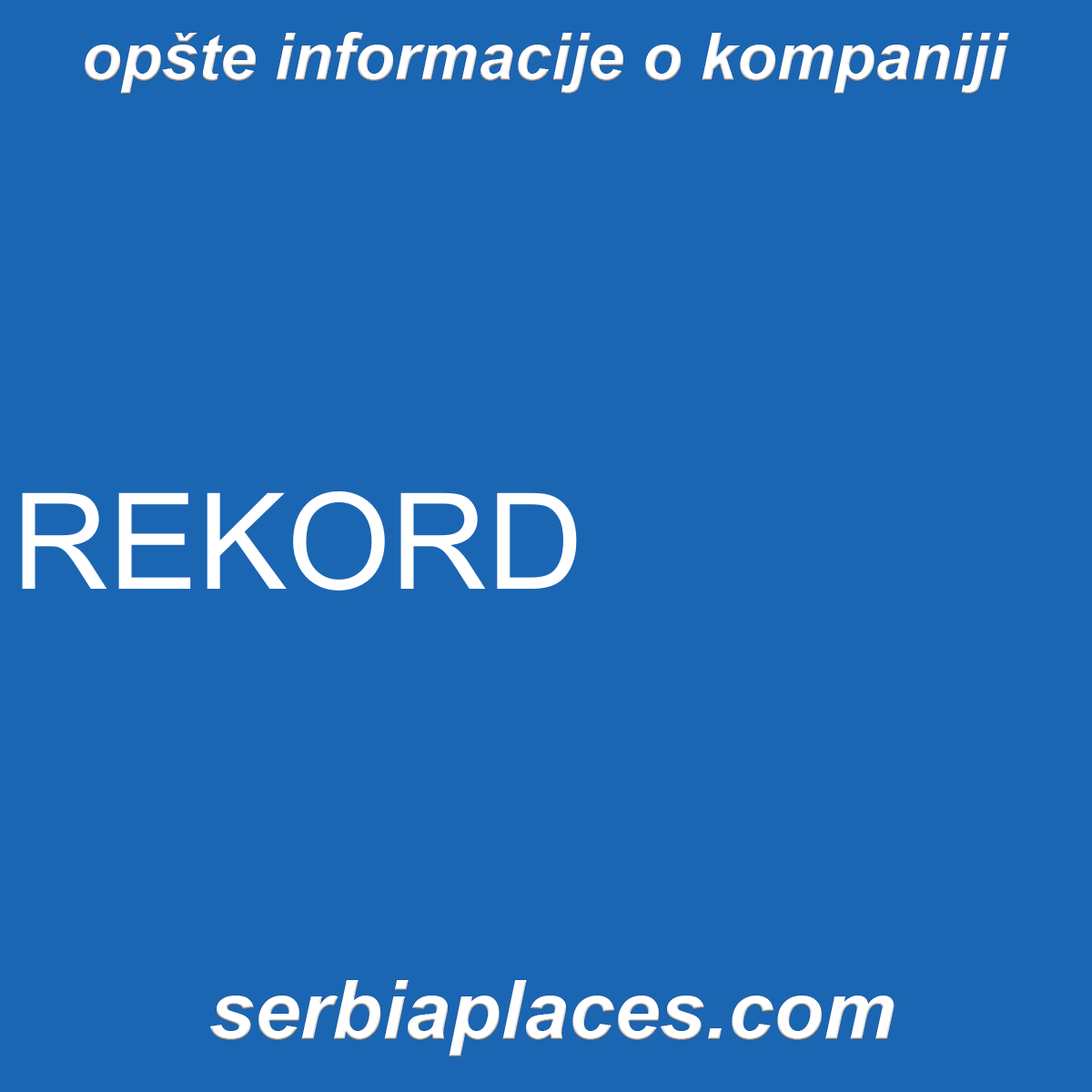 REKORD