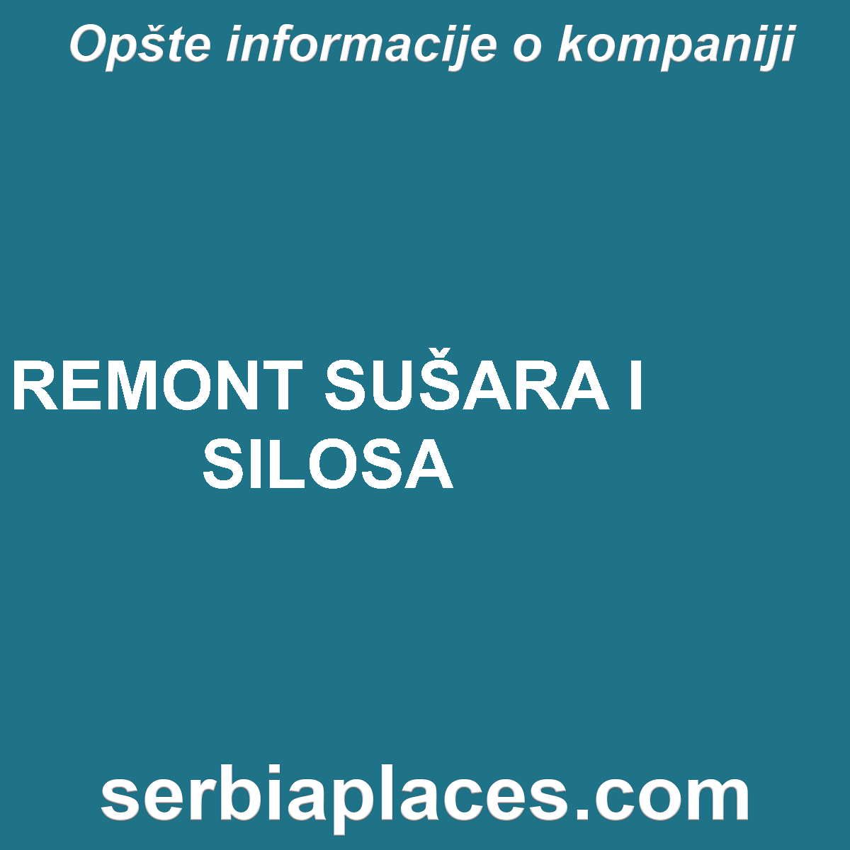 REMONT SUŠARA I SILOSA
