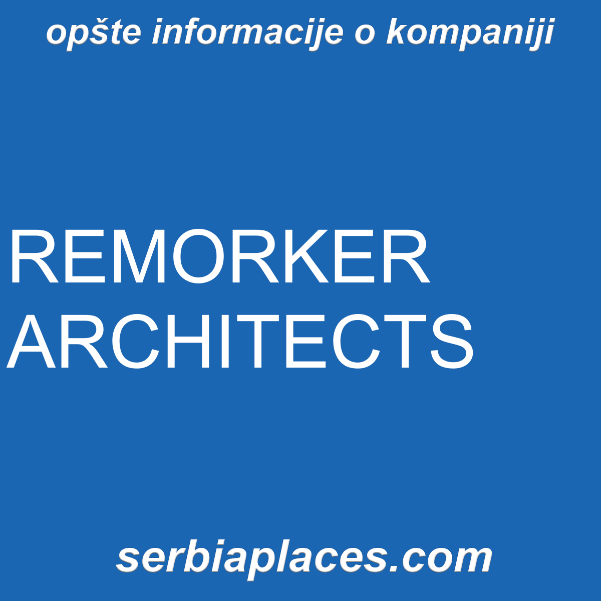 REMORKER ARCHITECTS