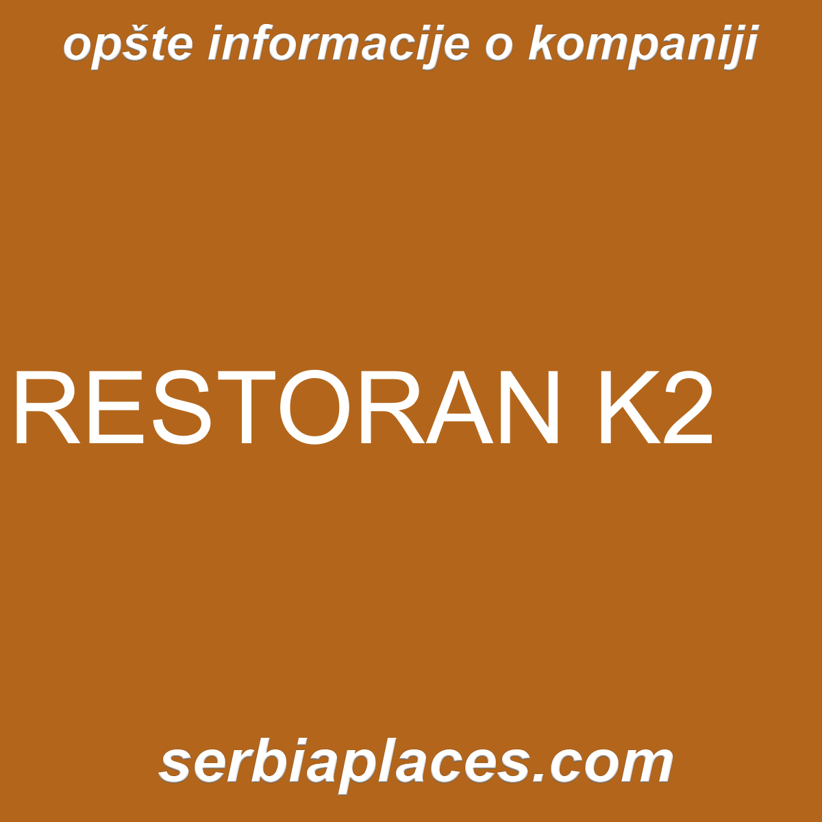 RESTORAN K2