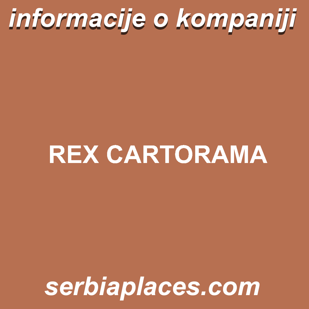 REX CARTORAMA