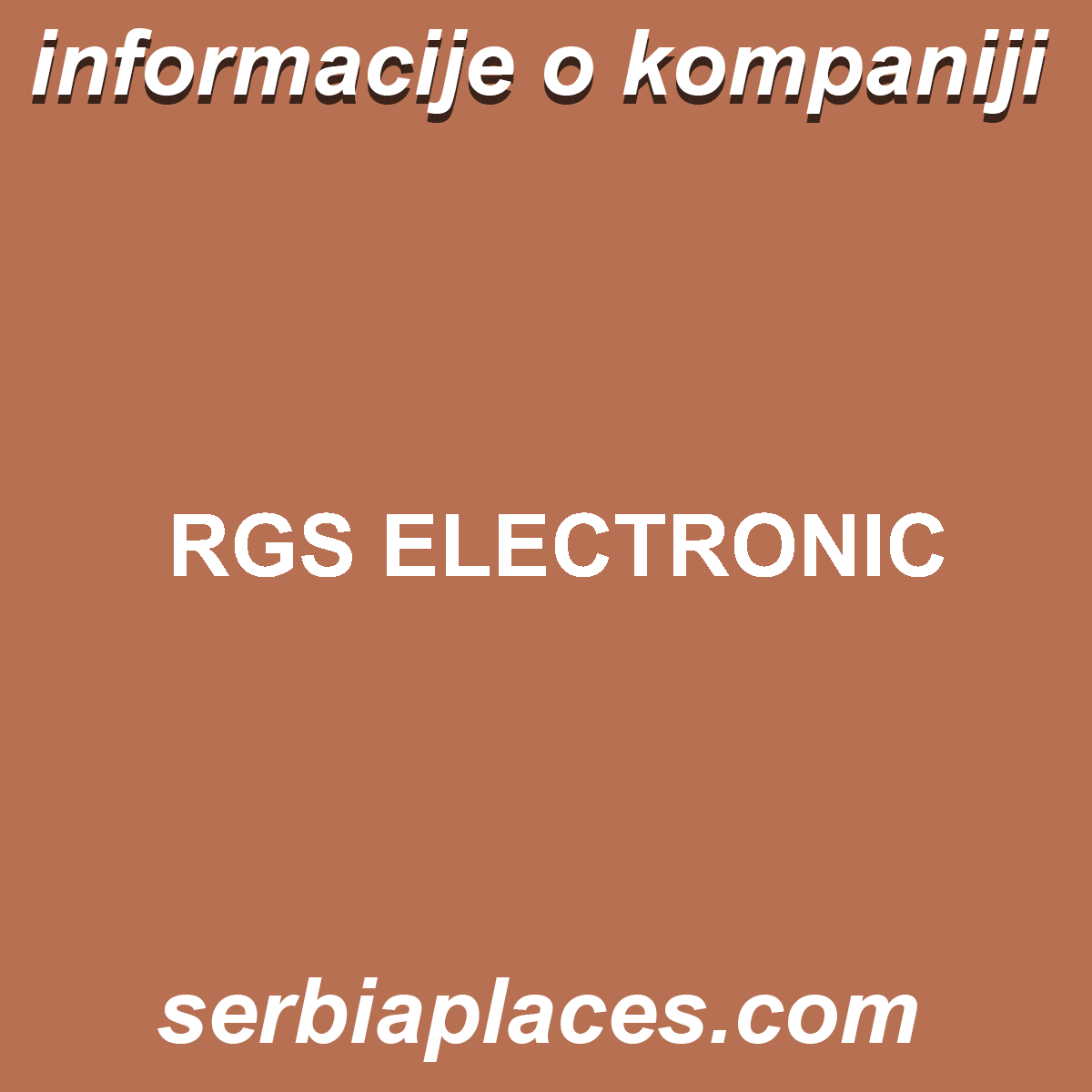 RGS ELECTRONIC