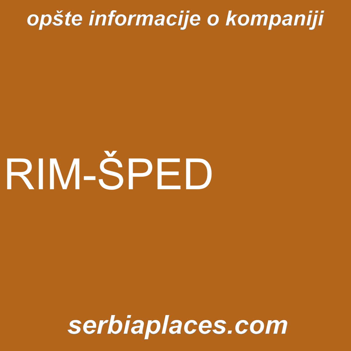 RIM-ŠPED