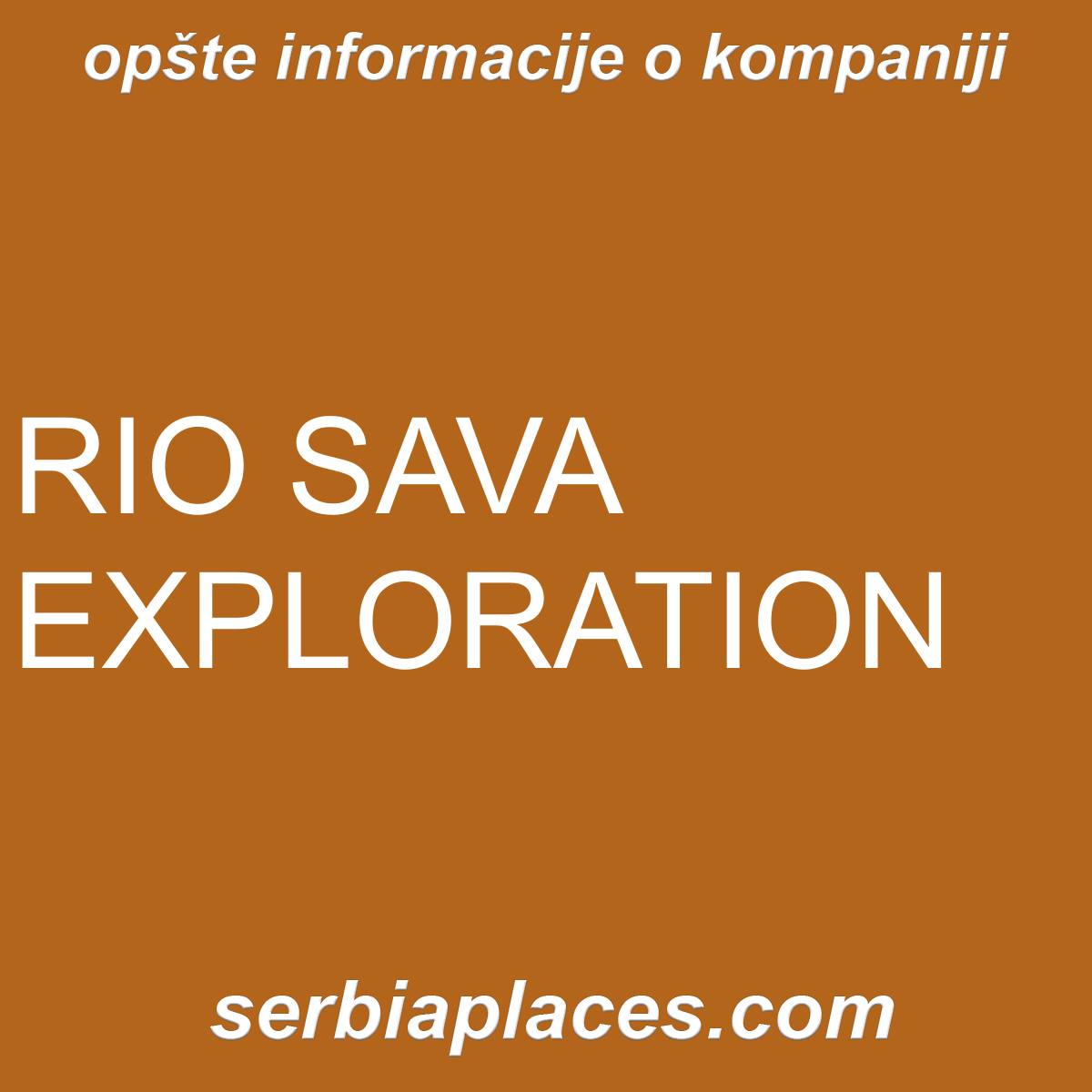 RIO SAVA EXPLORATION