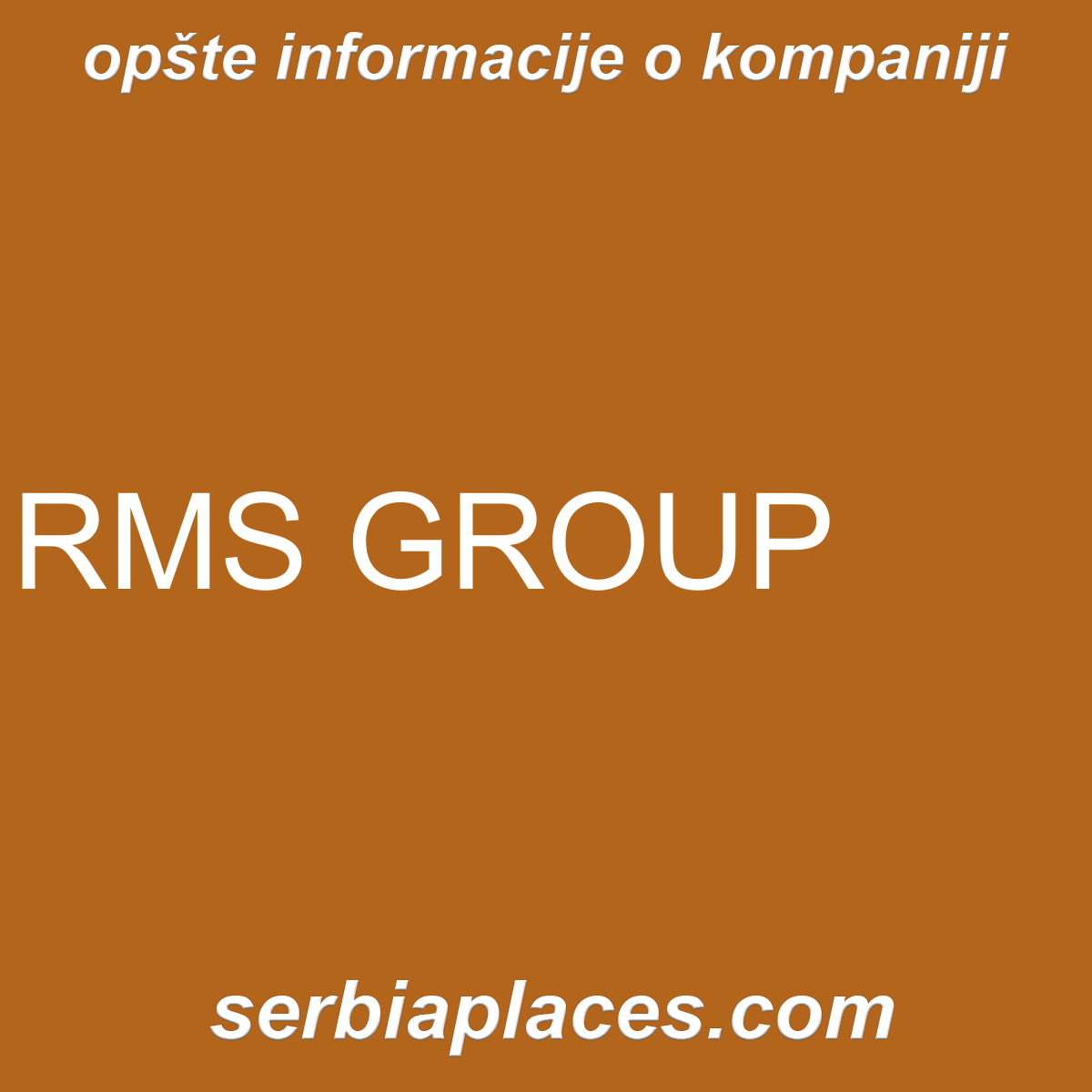 RMS GROUP