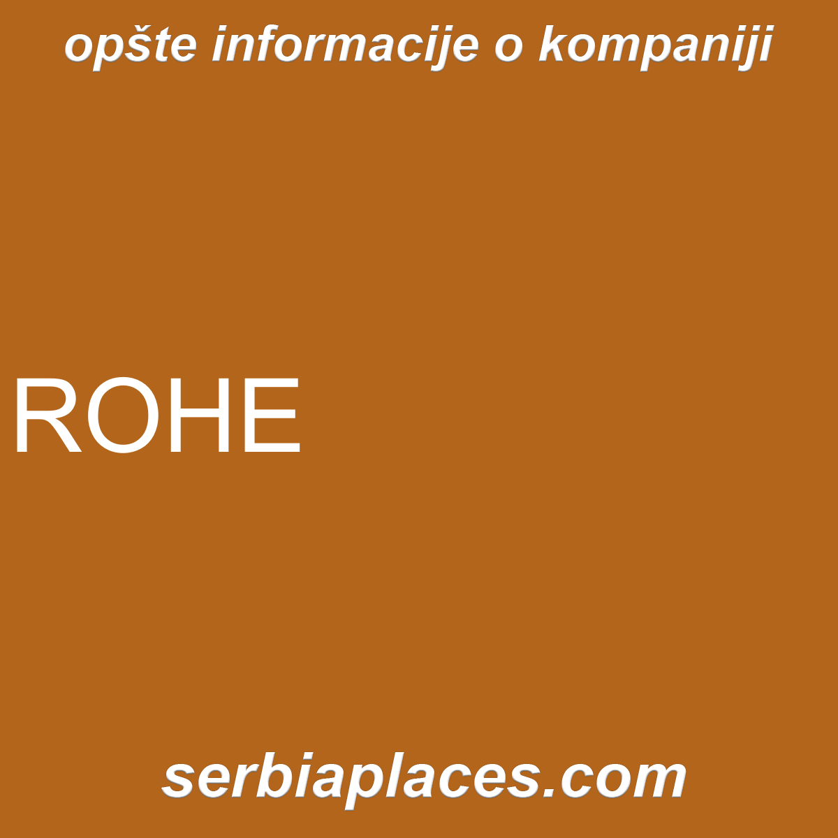ROHE