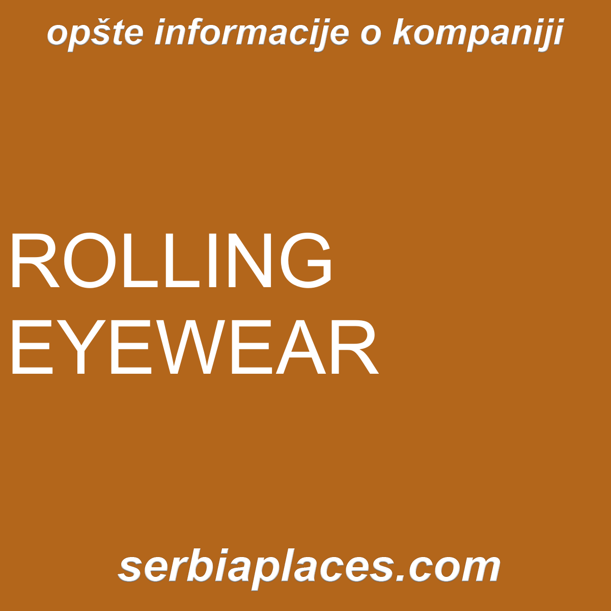 ROLLING EYEWEAR