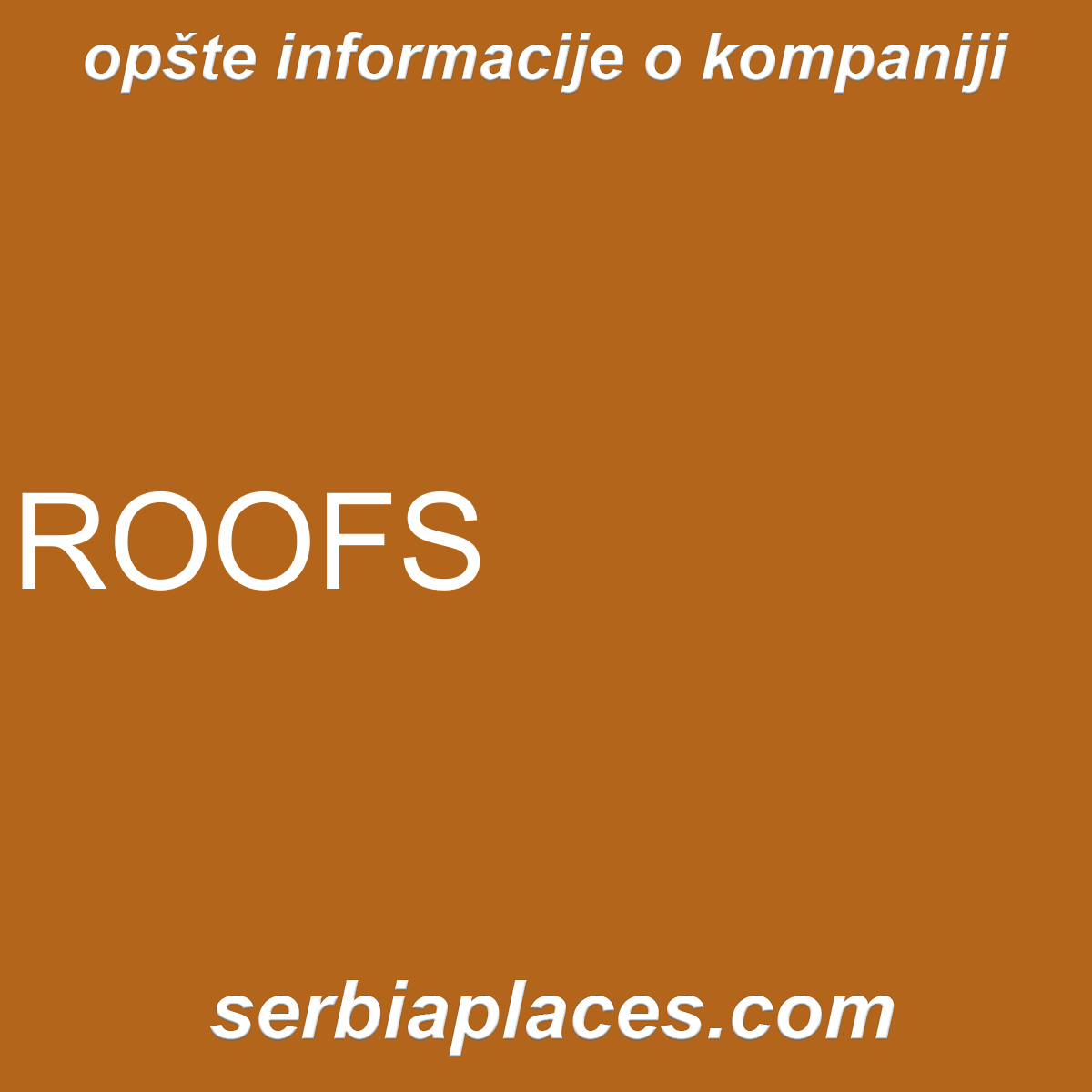 ROOFS