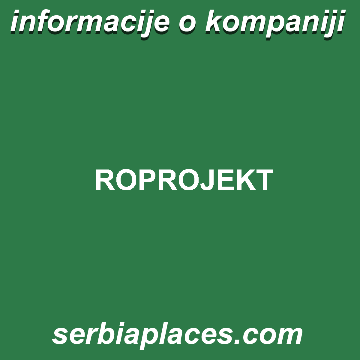 ROPROJEKT