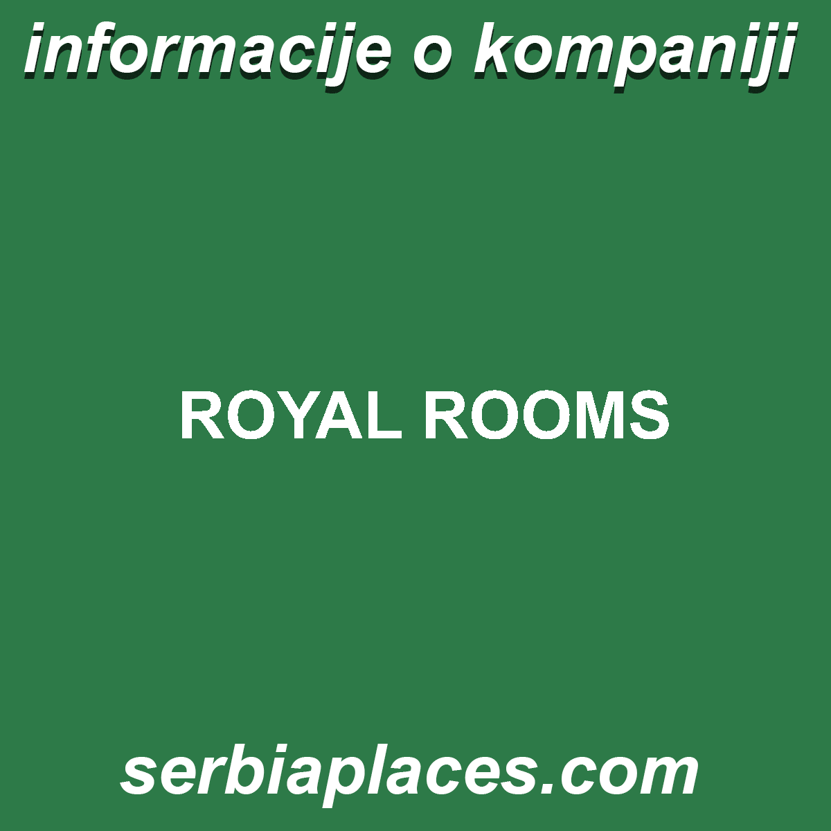 ROYAL ROOMS