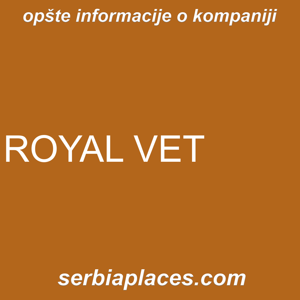 ROYAL VET