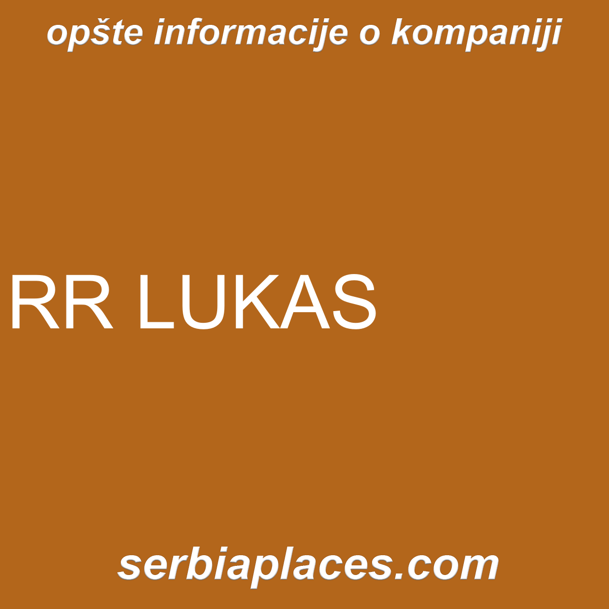 RR LUKAS
