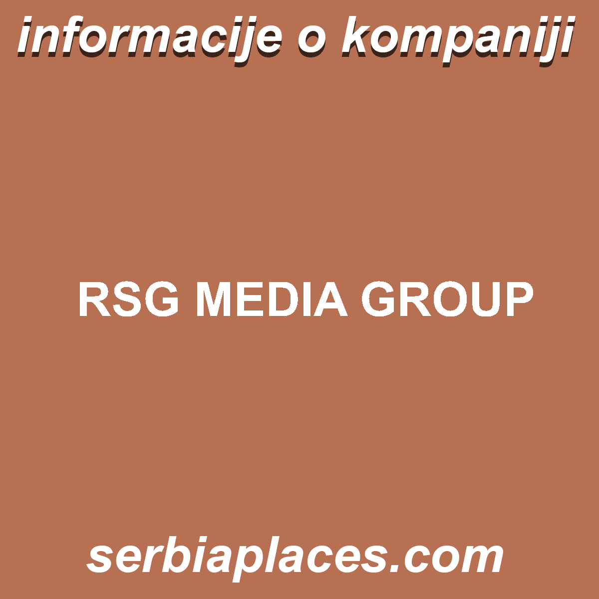 RSG MEDIA GROUP