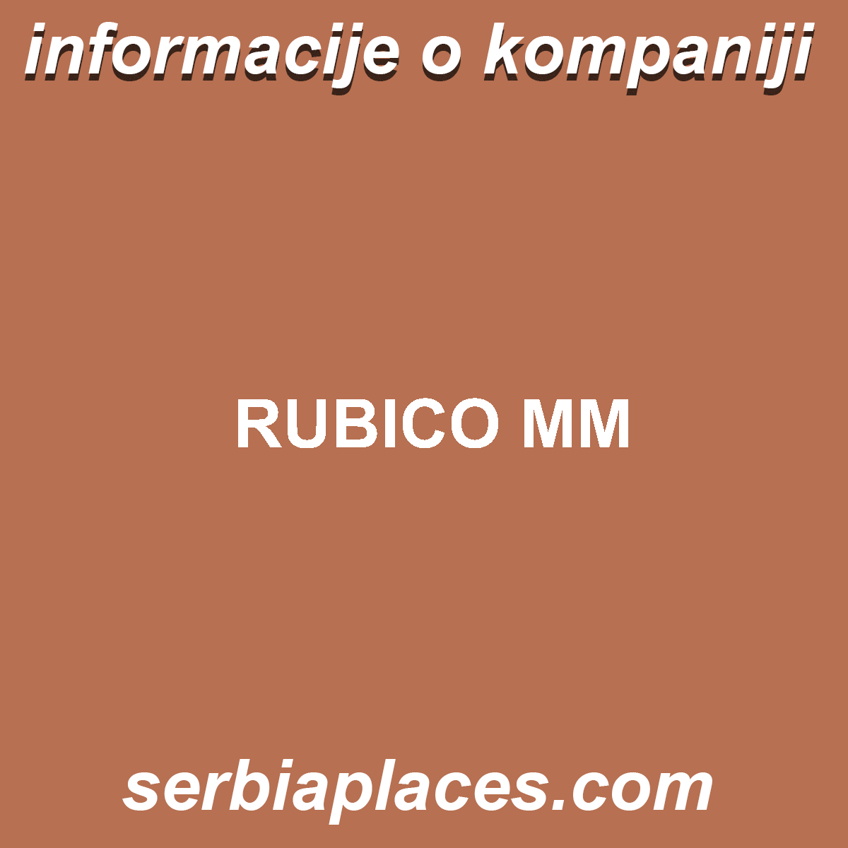 RUBICO MM