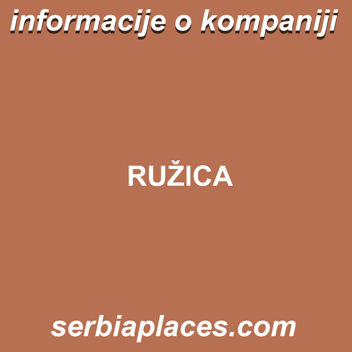 RUŽICA