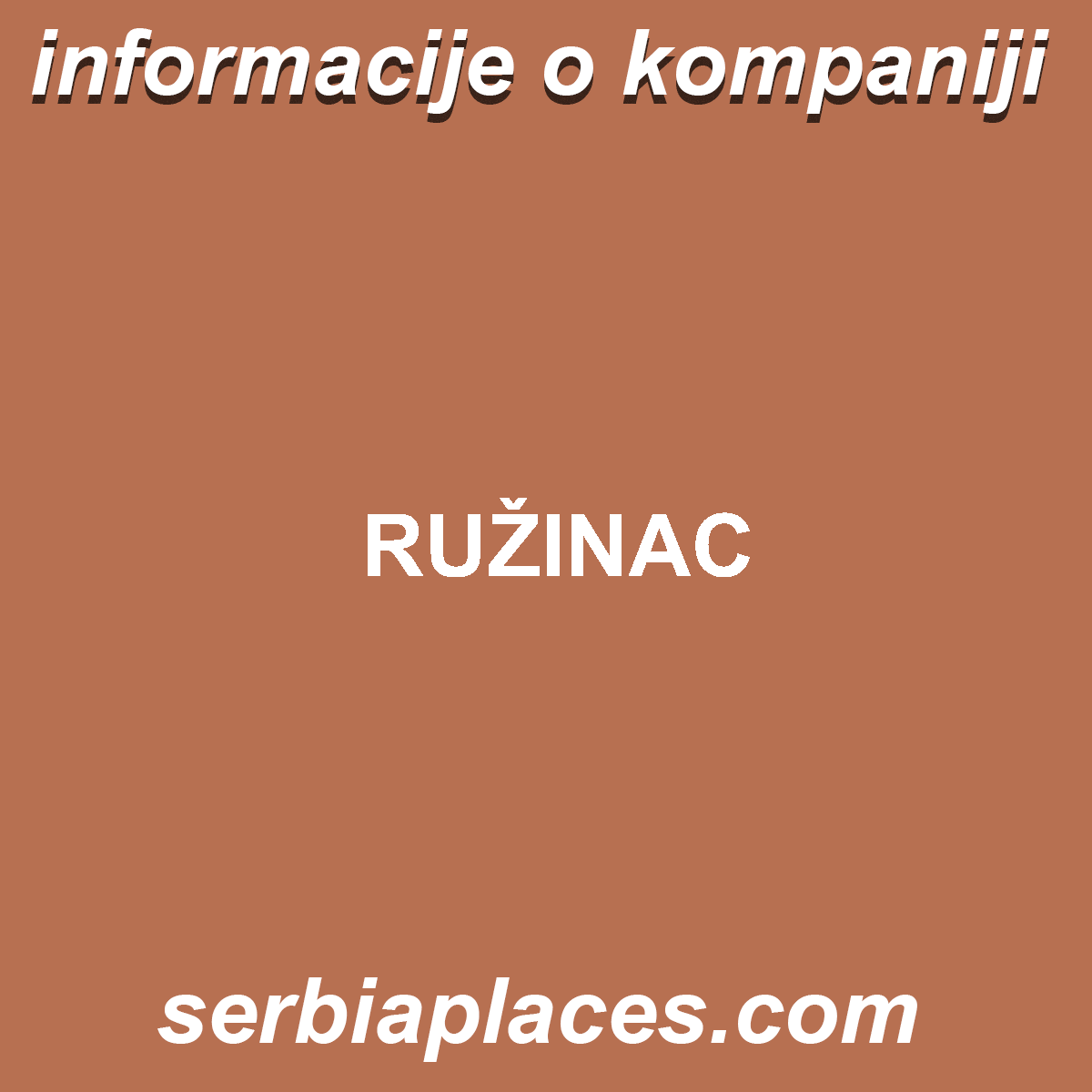 RUŽINAC