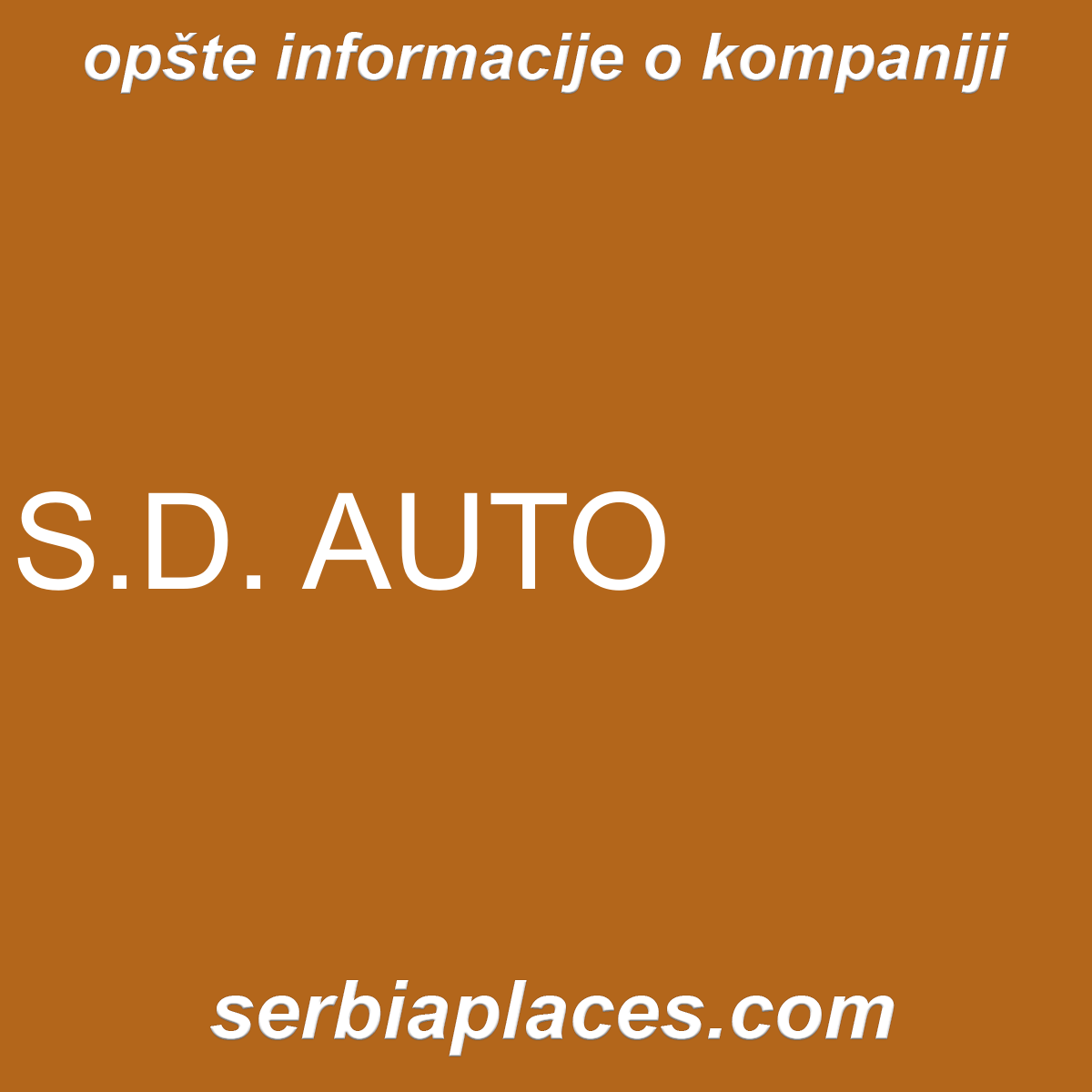 S.D. AUTO