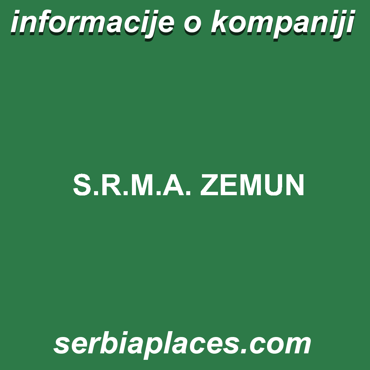 S.R.M.A. ZEMUN