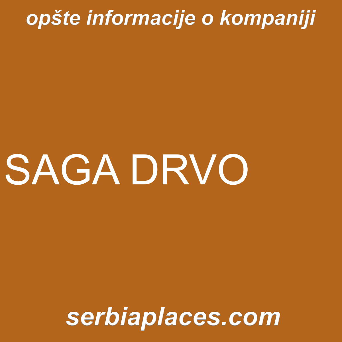 SAGA DRVO