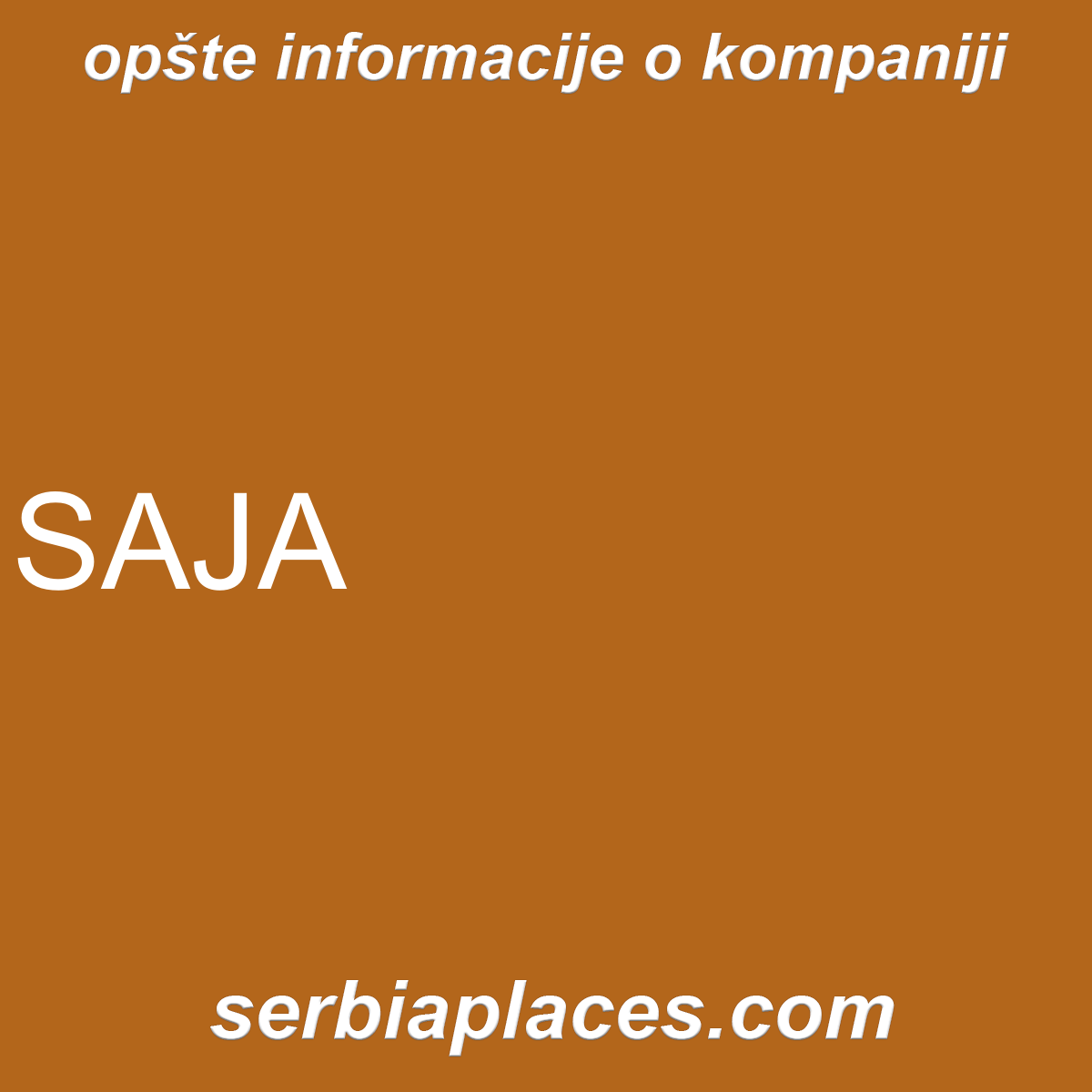 SAJA