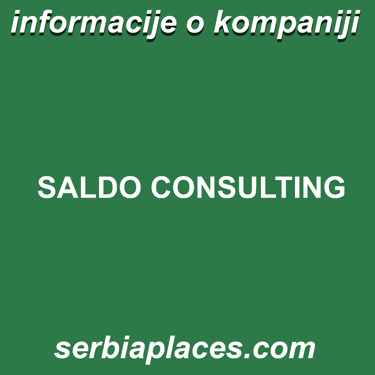 SALDO CONSULTING