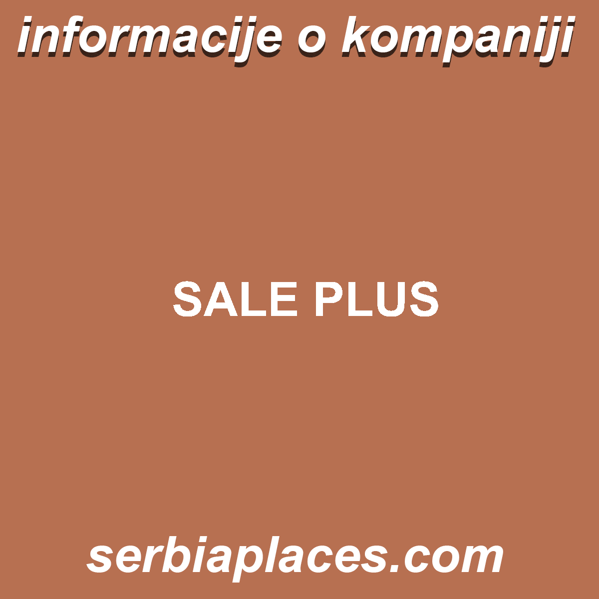 SALE PLUS