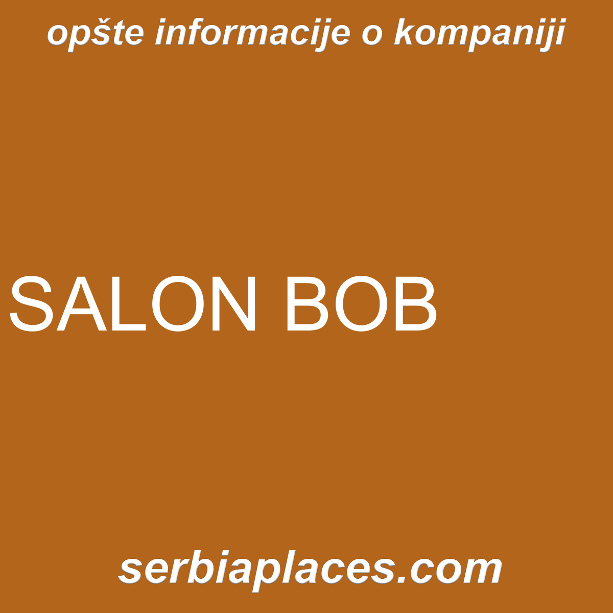 SALON BOB
