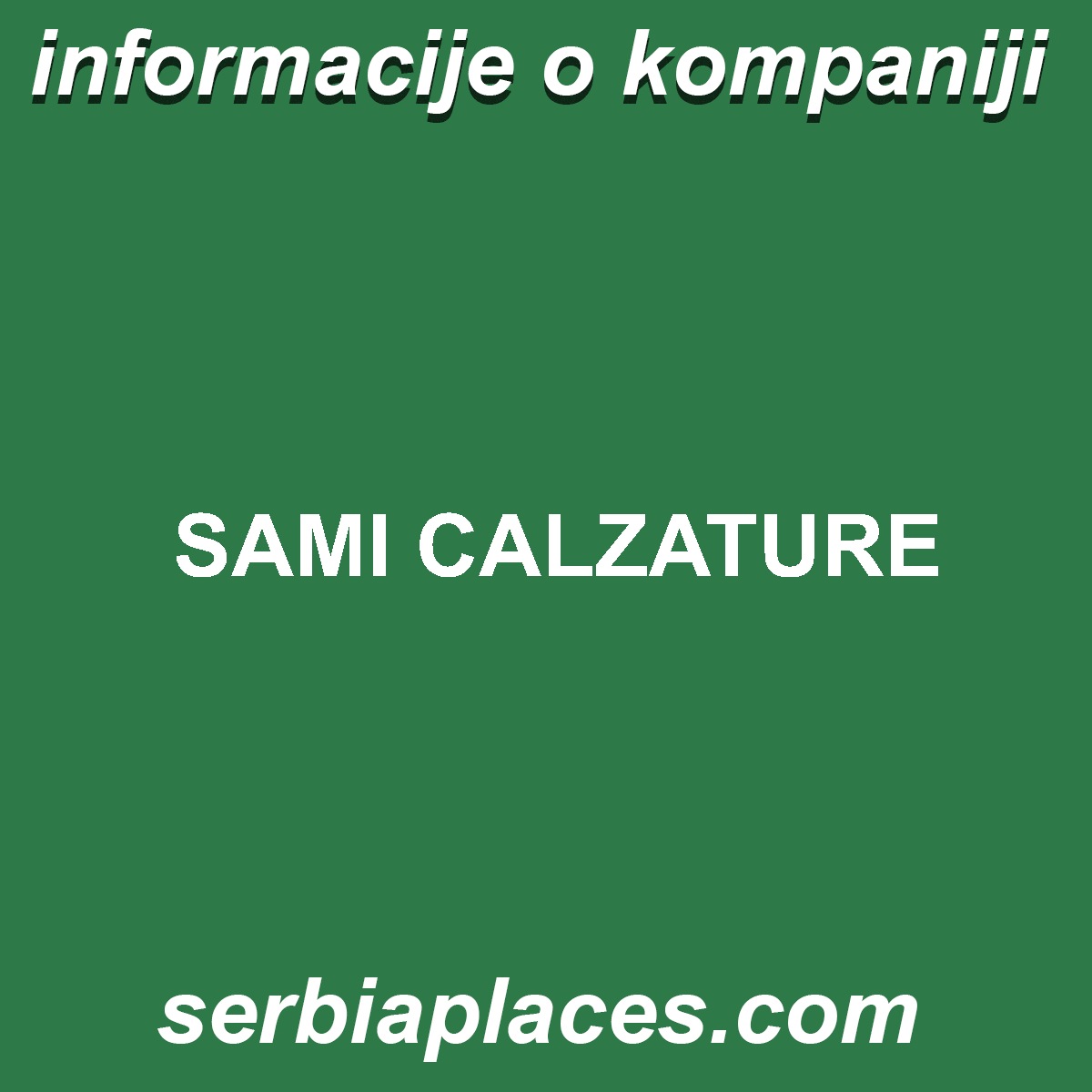 SAMI CALZATURE