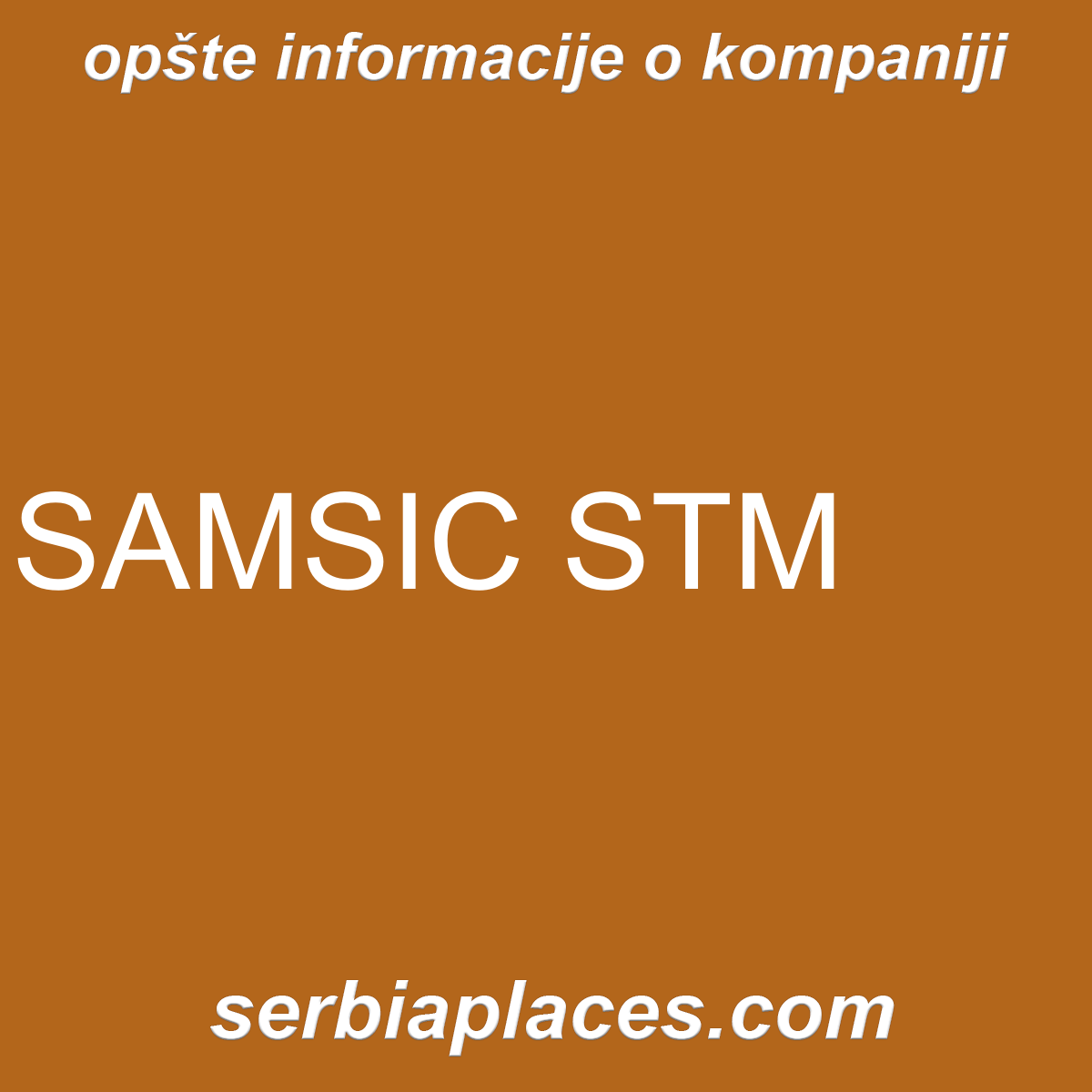 SAMSIC STM