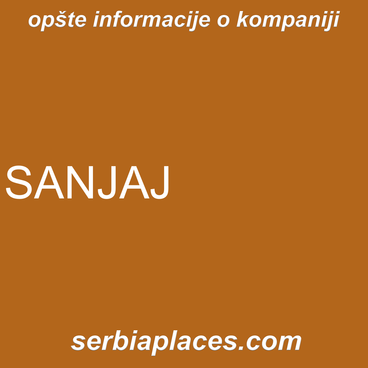 SANJAJ