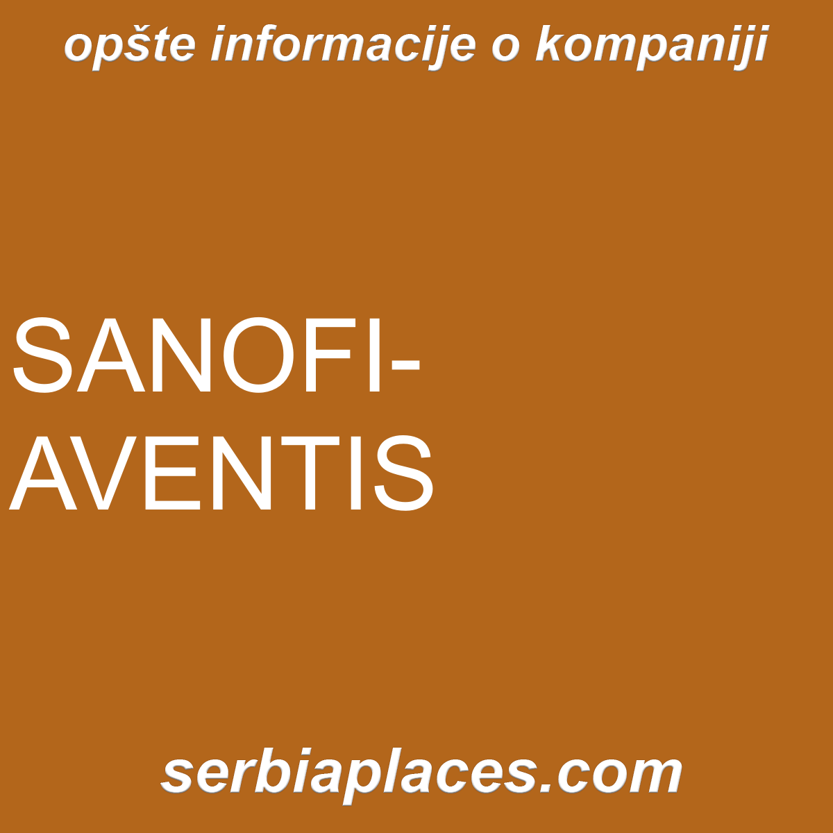SANOFI-AVENTIS