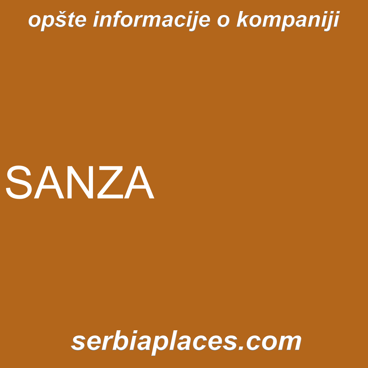SANZA