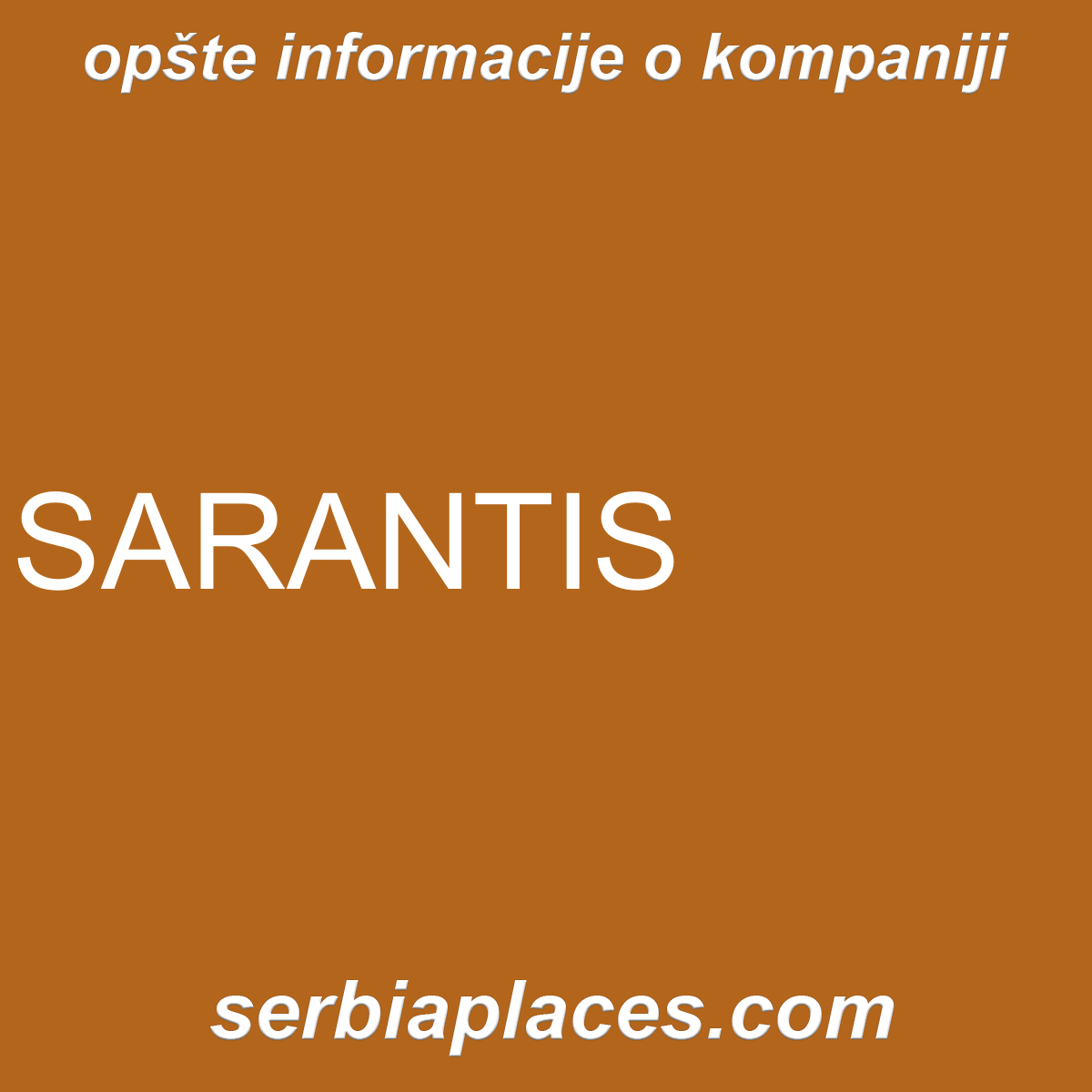 SARANTIS