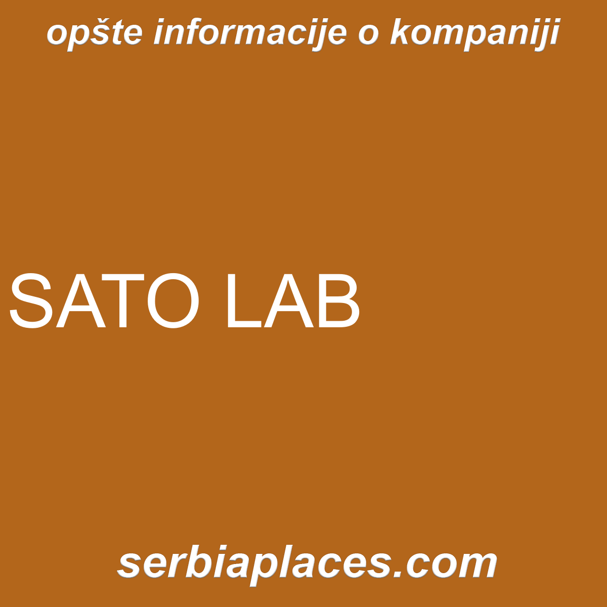 SATO LAB