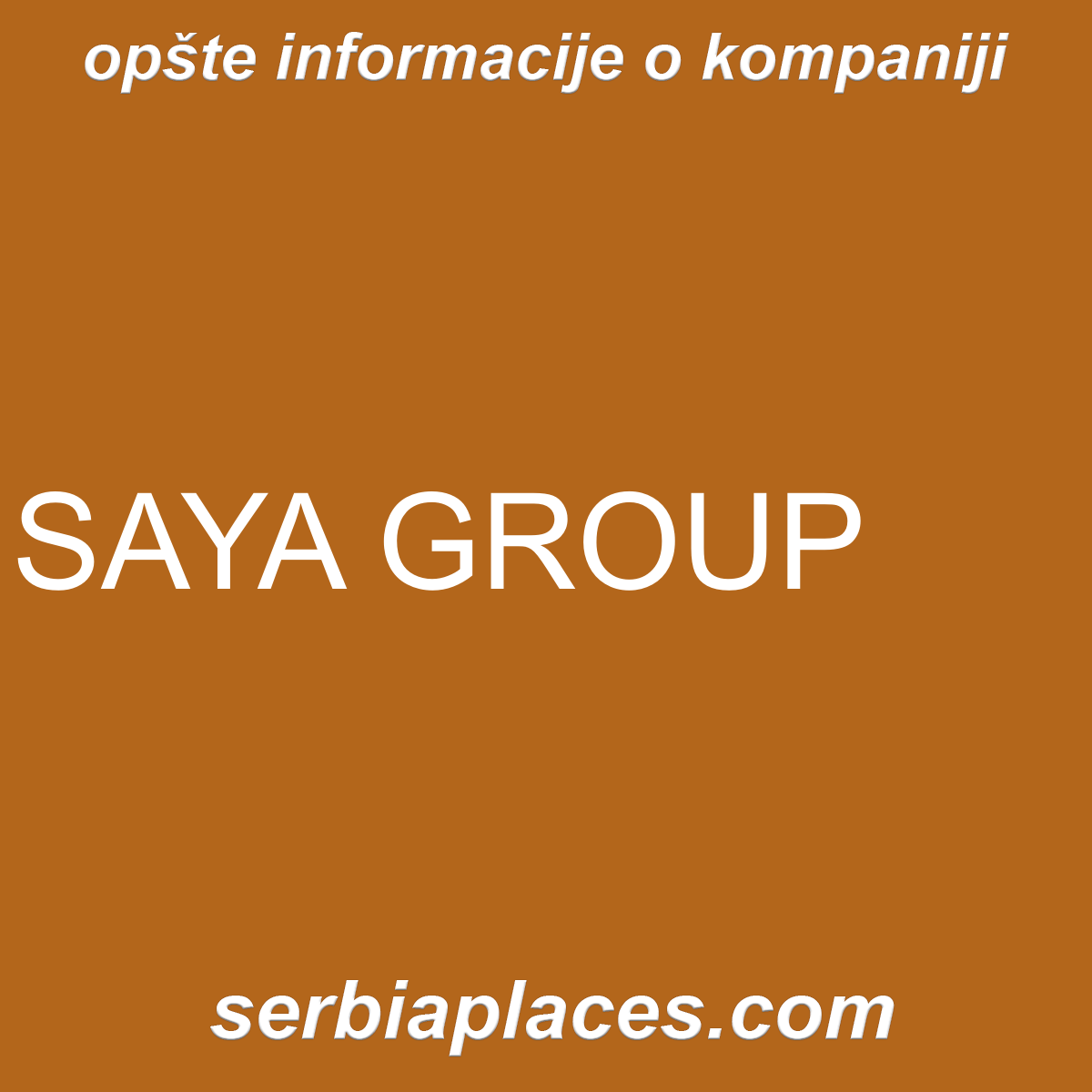 SAYA GROUP