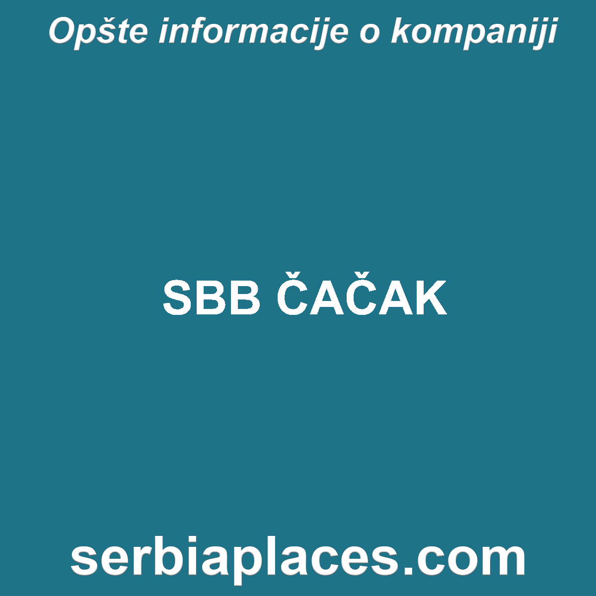 SBB ČAČAK