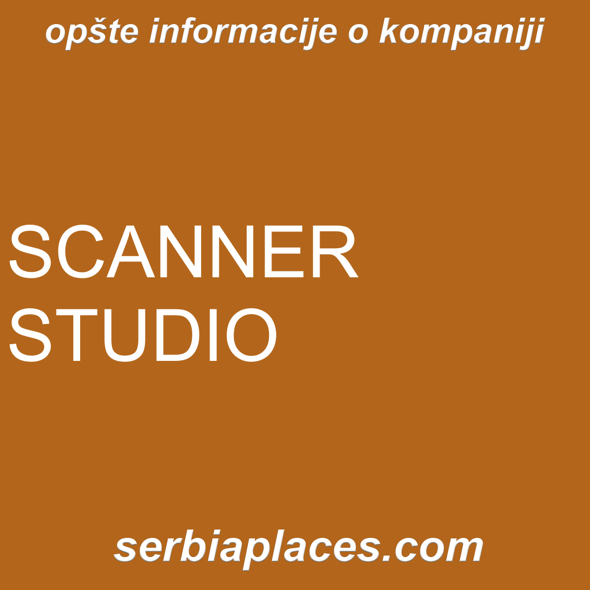 SCANNER STUDIO