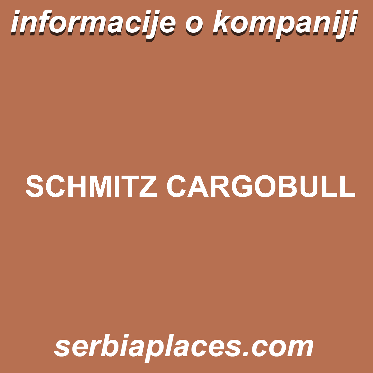 SCHMITZ CARGOBULL