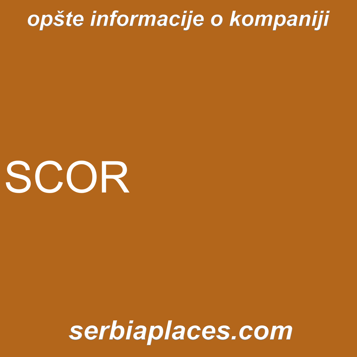 SCOR