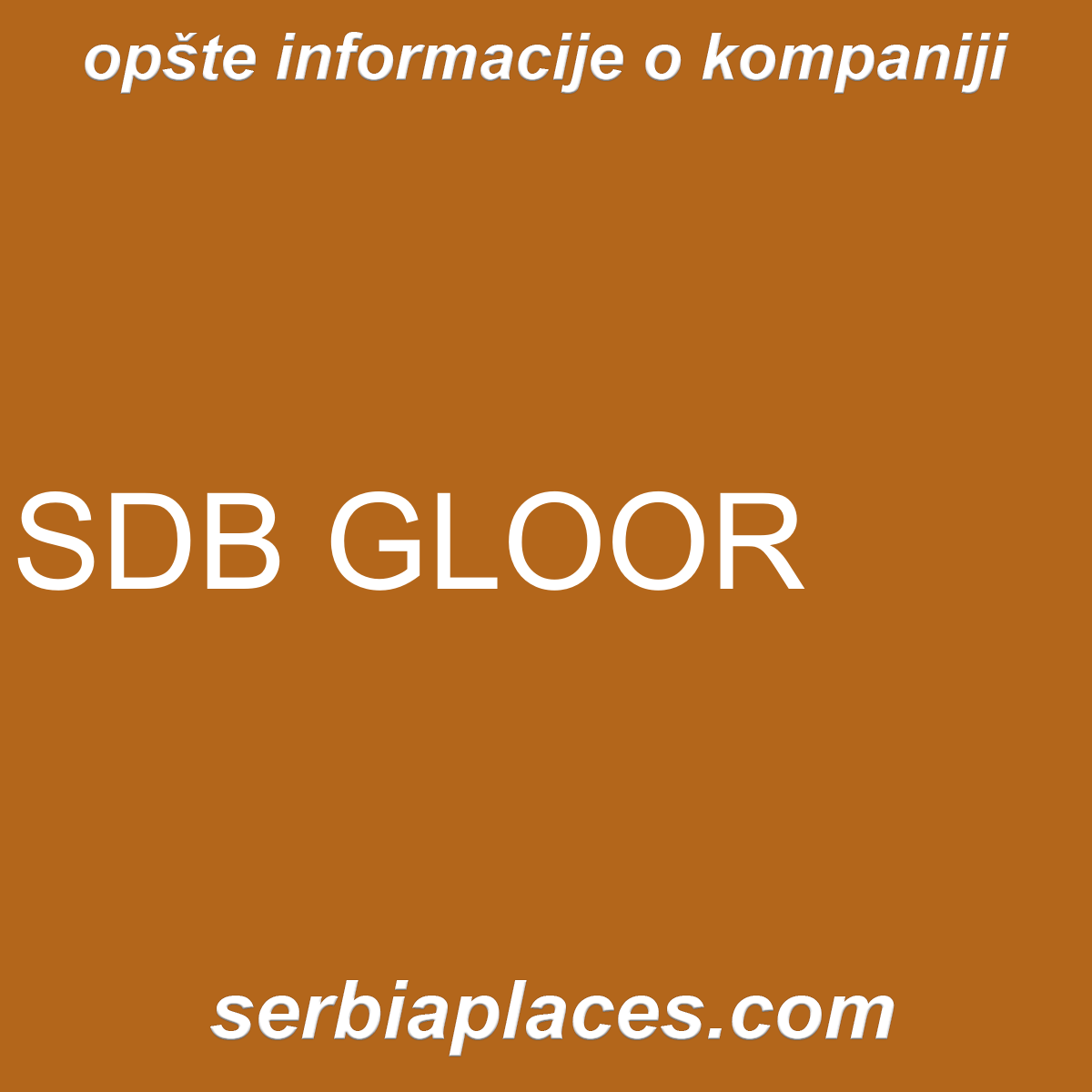 SDB GLOOR