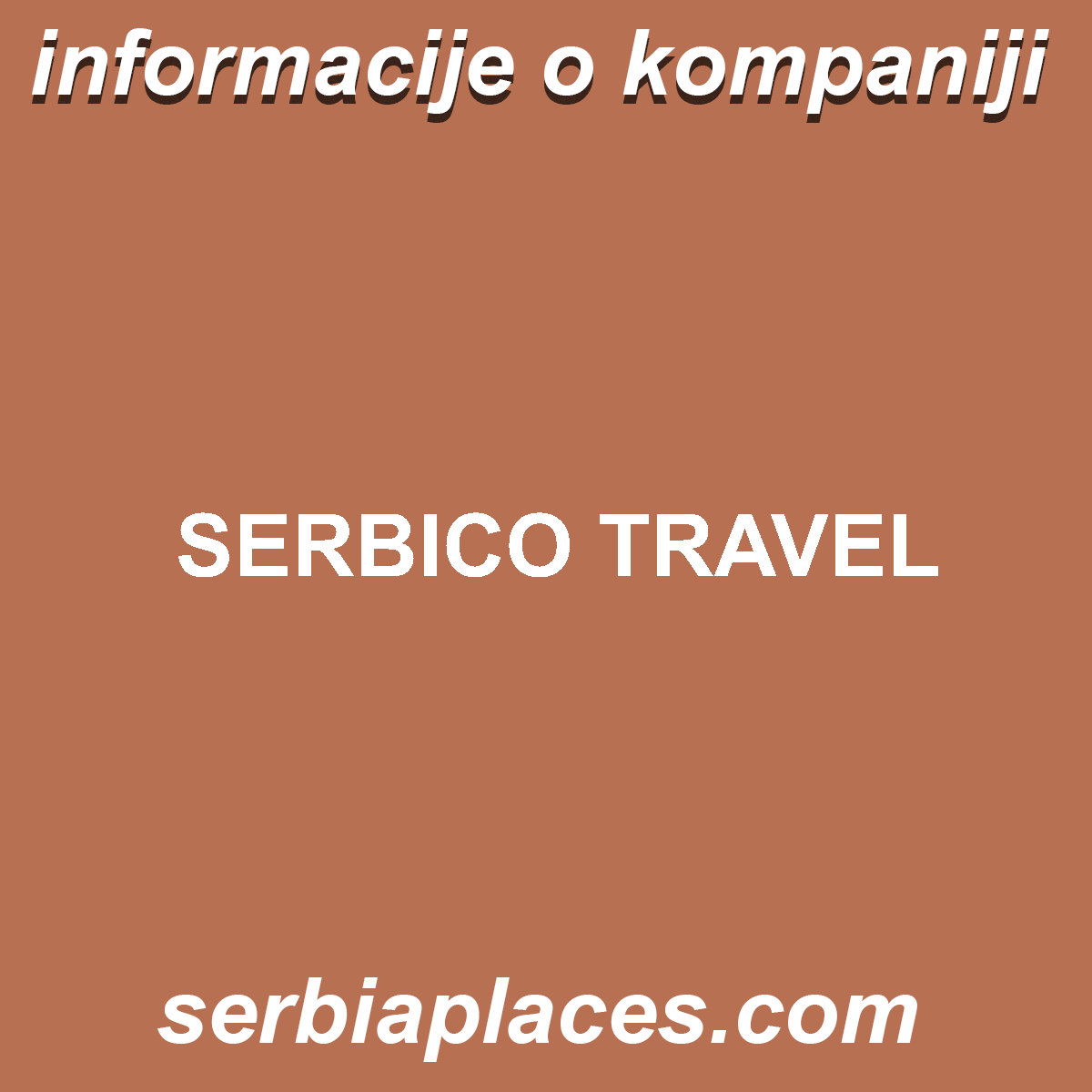 SERBICO TRAVEL