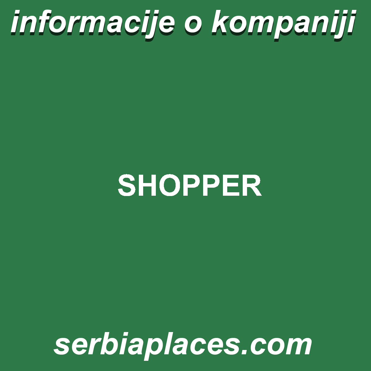 SHOPPER