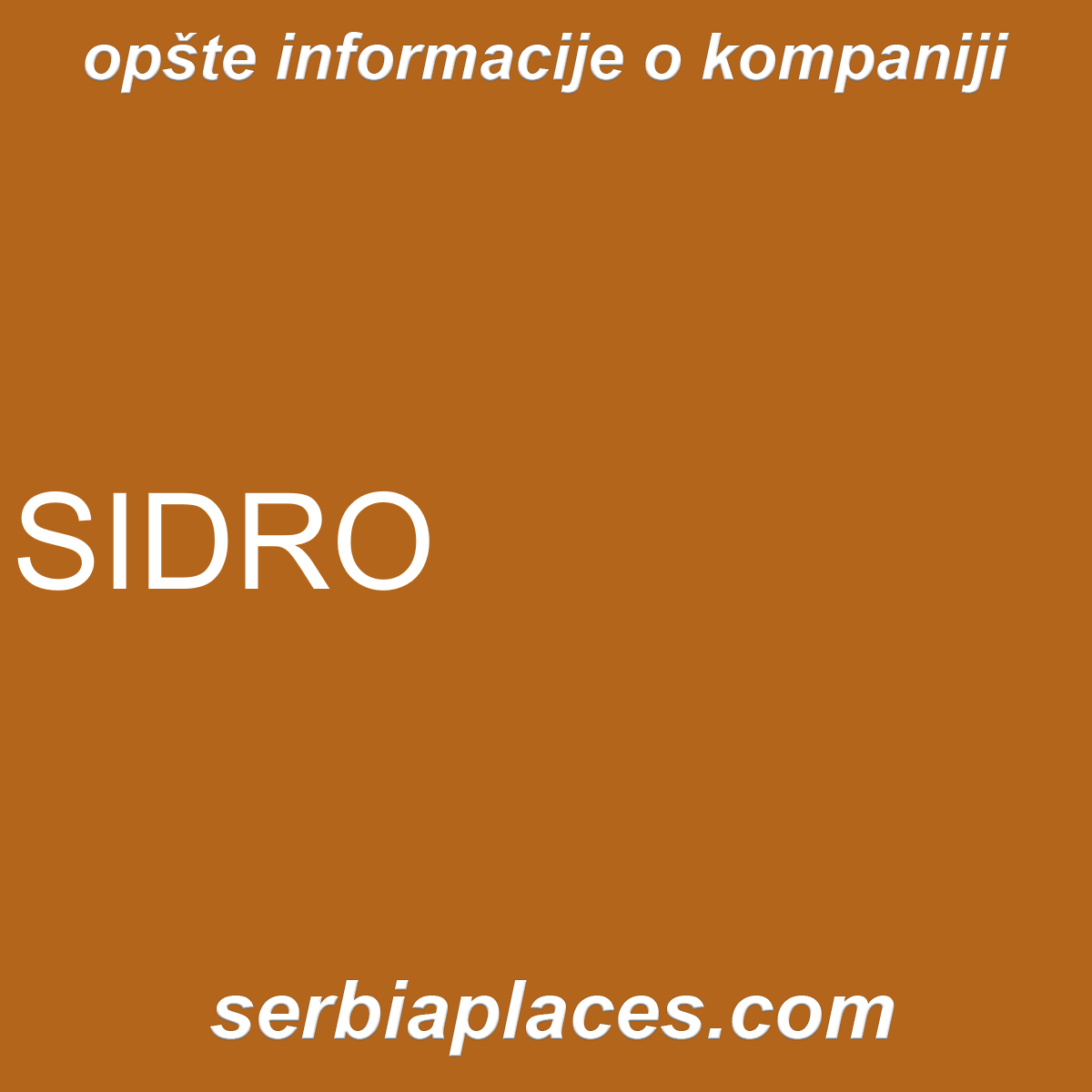 SIDRO