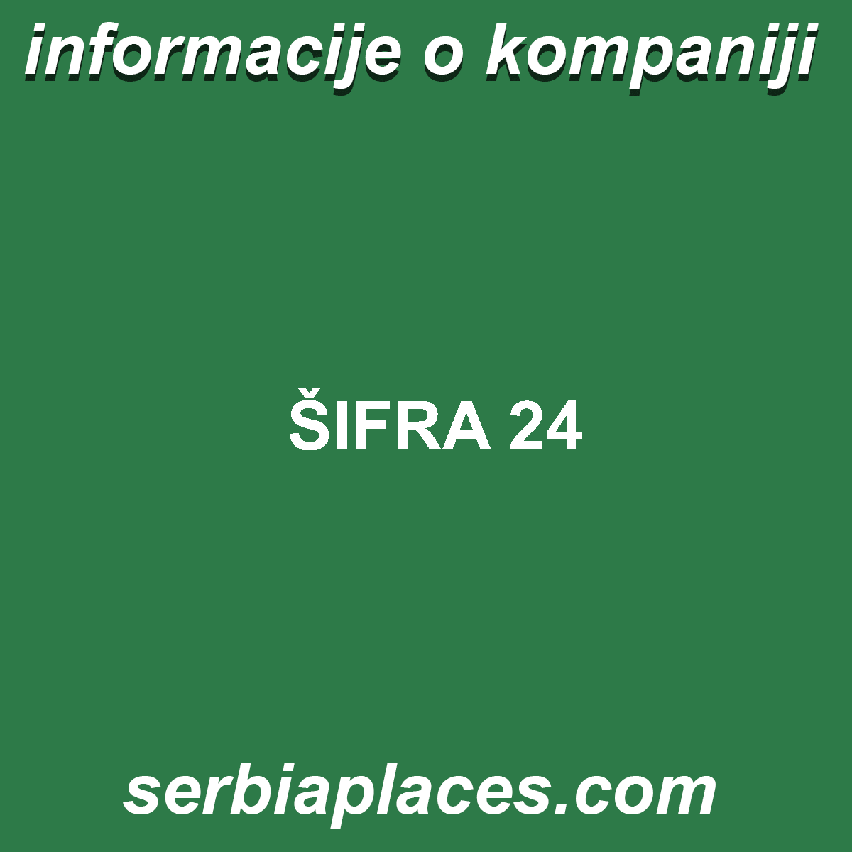 ŠIFRA 24