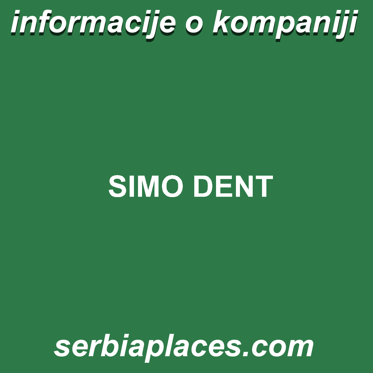 SIMO DENT